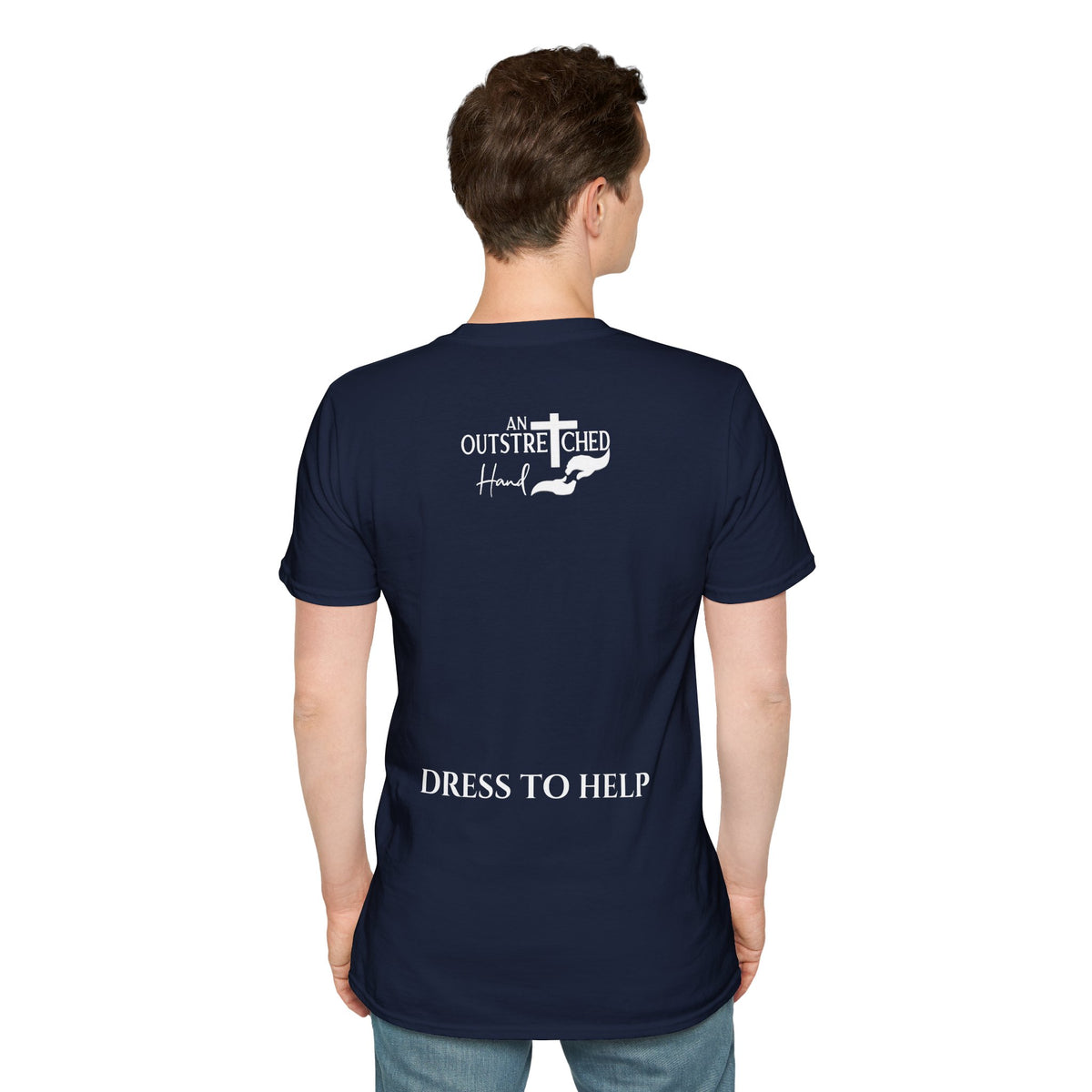 UMT7 T-shirt — Dress to help — English