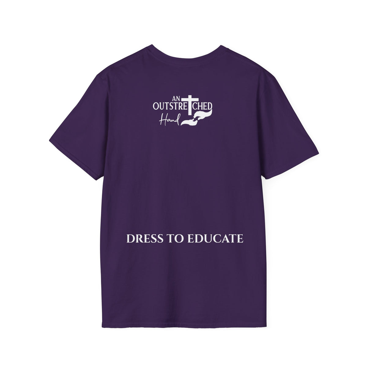 UMT7 T-shirt — Dress to educate — English