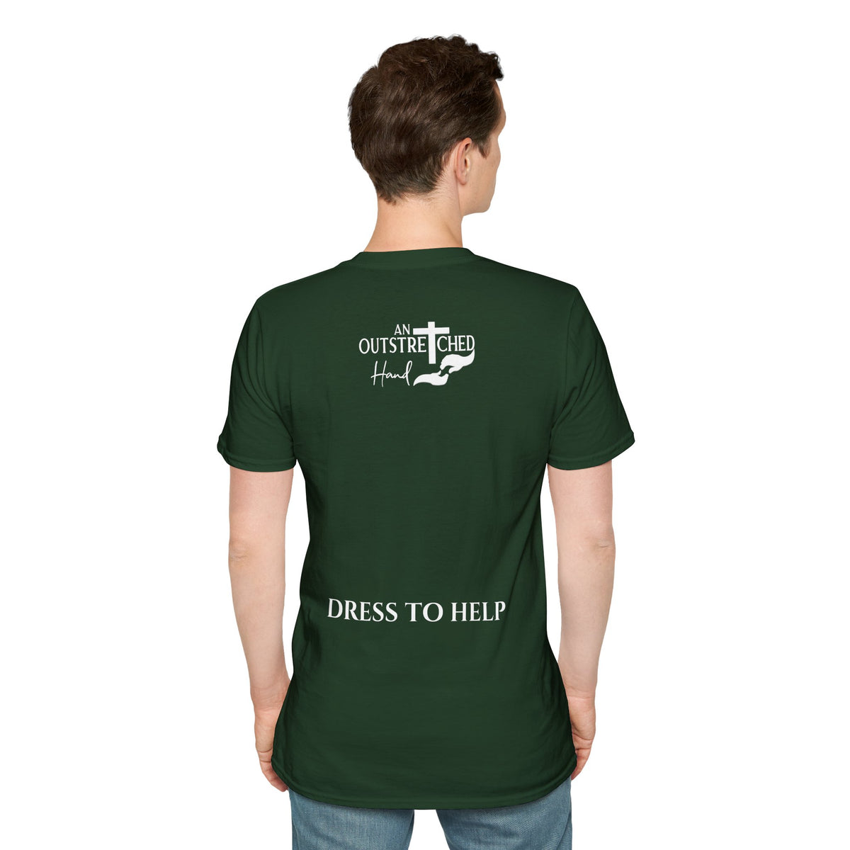 UMT7 T-shirt — Dress to help — English